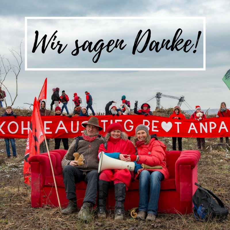 Foto: Hubert Perschke Wir sagen Danke!